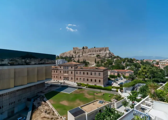 Acropolis View 2Bd Apt Next To Museum & Metro